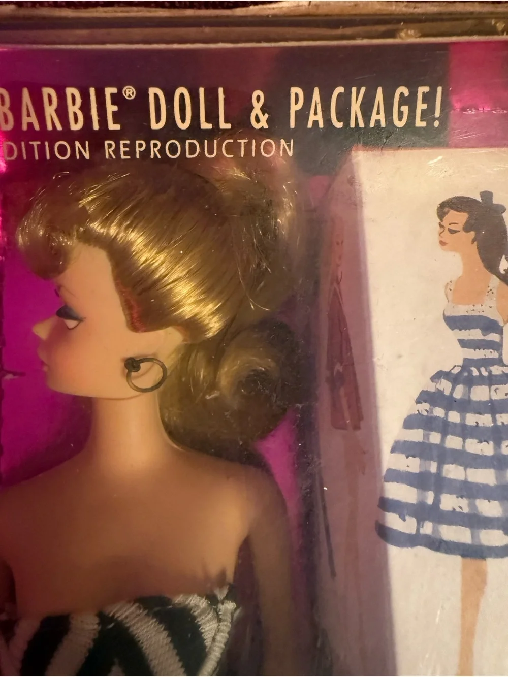 Barbie 35th Anniversary Special Ed. Reproduction Original 1959 Doll 1993 NRFB